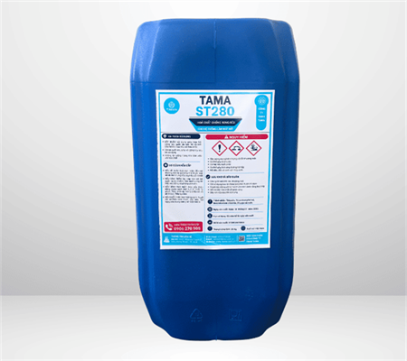 Hóa chất ức chế rong rêu, vi sinh không oxy hóa khử cho tháp giải nhiệt TAMA ST280