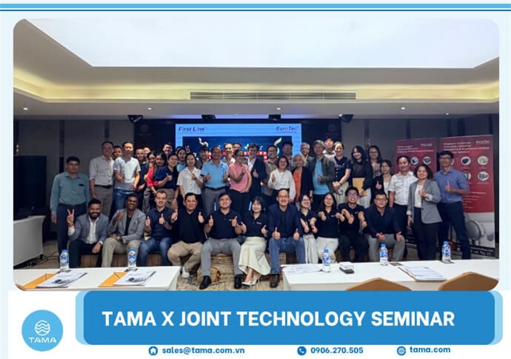 Đột Phá Công Nghệ Xử Lý Nước 2026: TAMA Cập Nhật Giải Pháp Từ Joint Technology Seminar