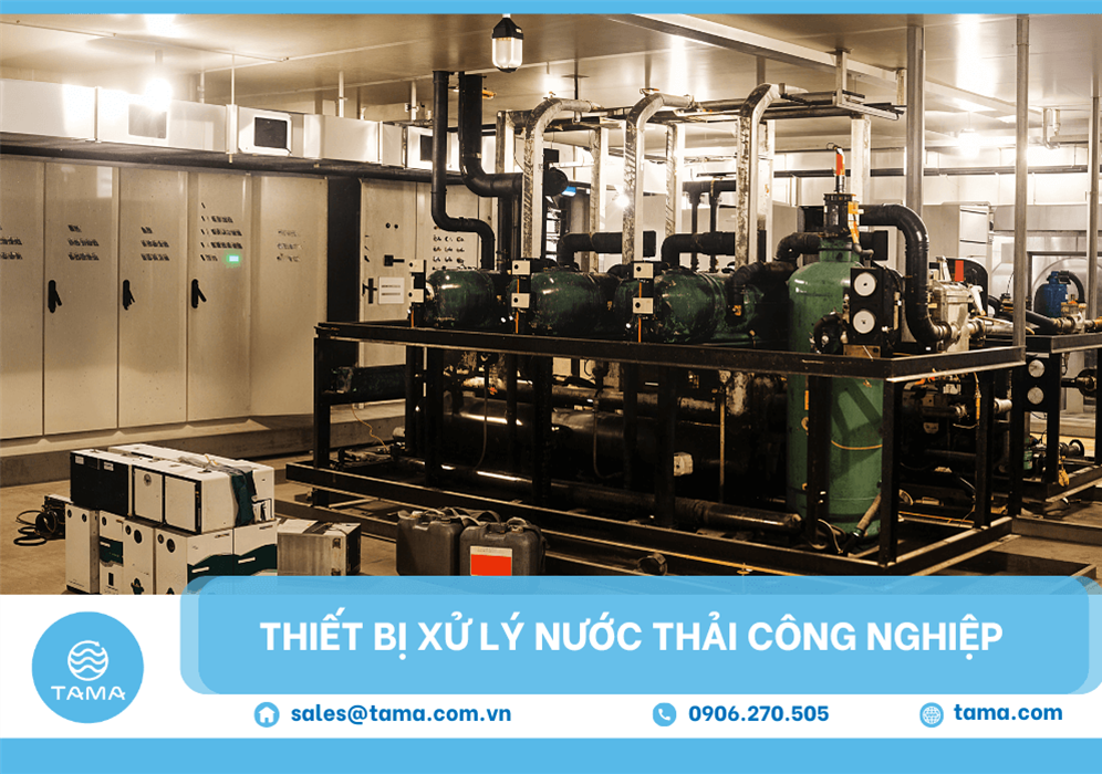 Thiết bị xử lý nước thải công nghiệp giải pháp toàn diện giúp đạt chuẩn môi trường