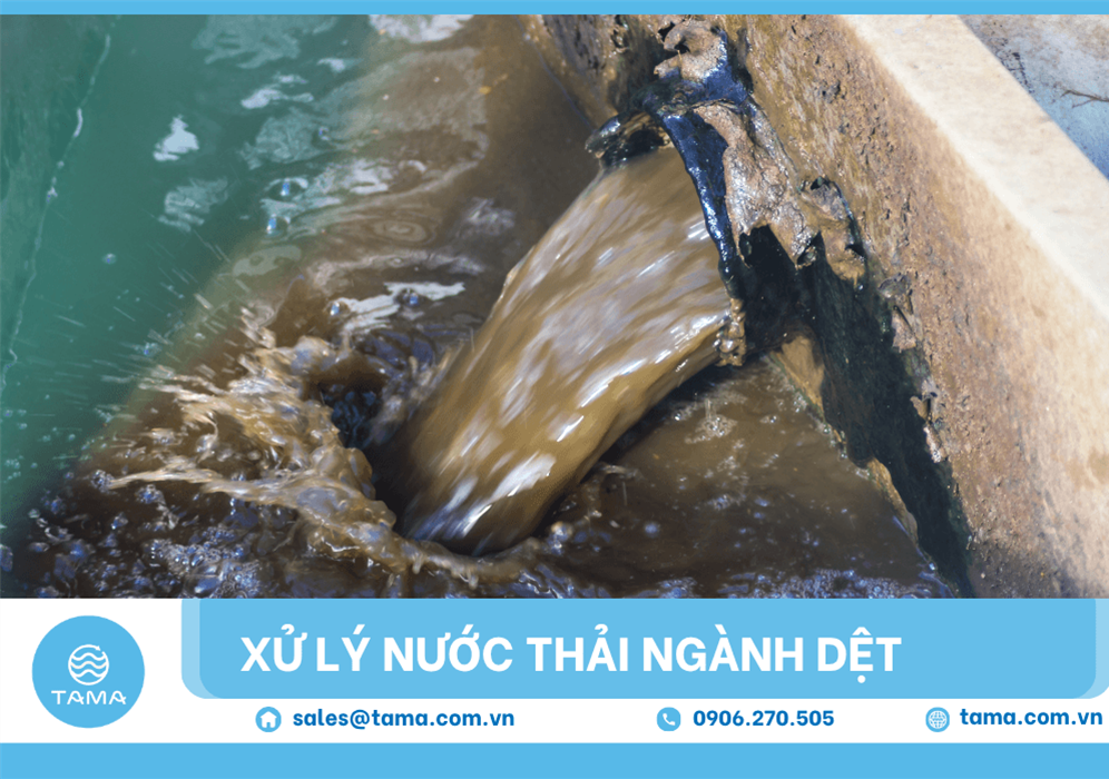 Xử Lý Nước Thải Cho Ngành Dệt Nhuộm – Giải Pháp Công Nghệ Tiên Tiến 