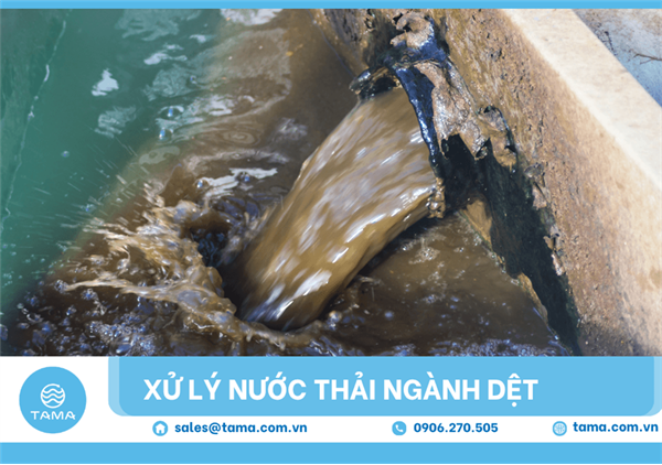 Xử Lý Nước Thải Cho Ngành Dệt Nhuộm – Giải Pháp Công Nghệ Tiên Tiến 