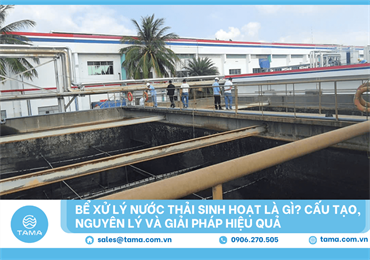 Bể xử lý nước thải sinh hoạt là gì? 